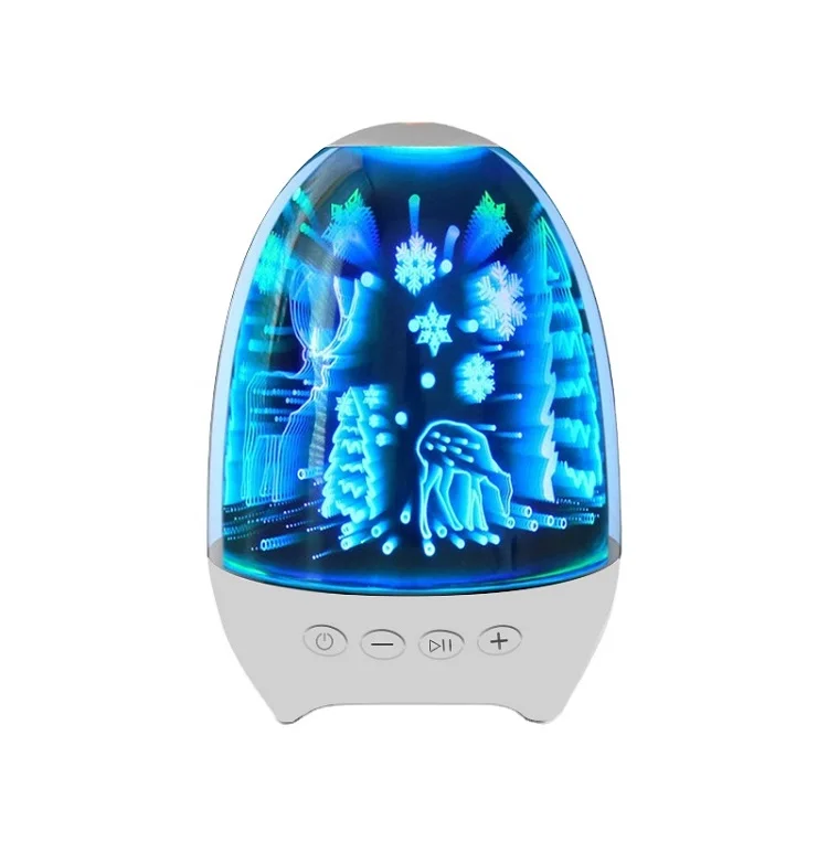 Christmas gift K2 speaker 3D Stereo music player portable subwoofer Speaker wireless speaker with night lights