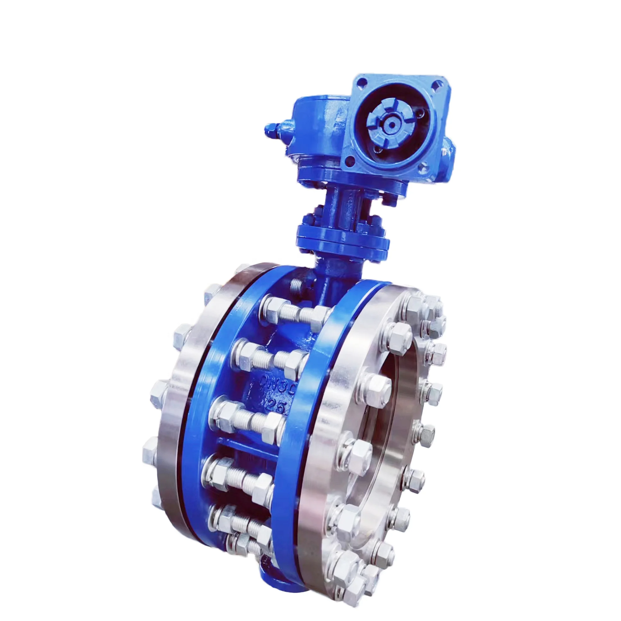 Complete set of flange butterfly valves DN300