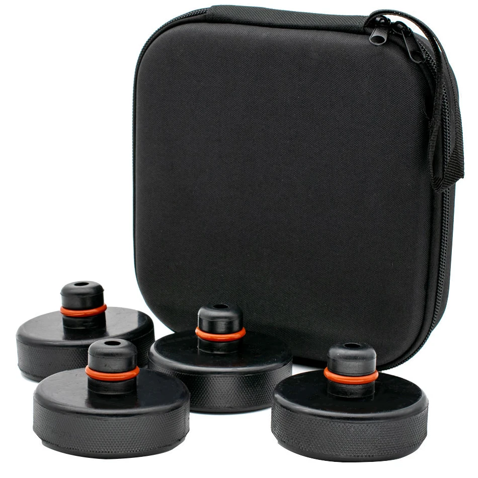 Car Tool Set Jack Pad Jacking Lift Pad Sturdy Adapter Floor Slotted Car Rubber Jack Pad