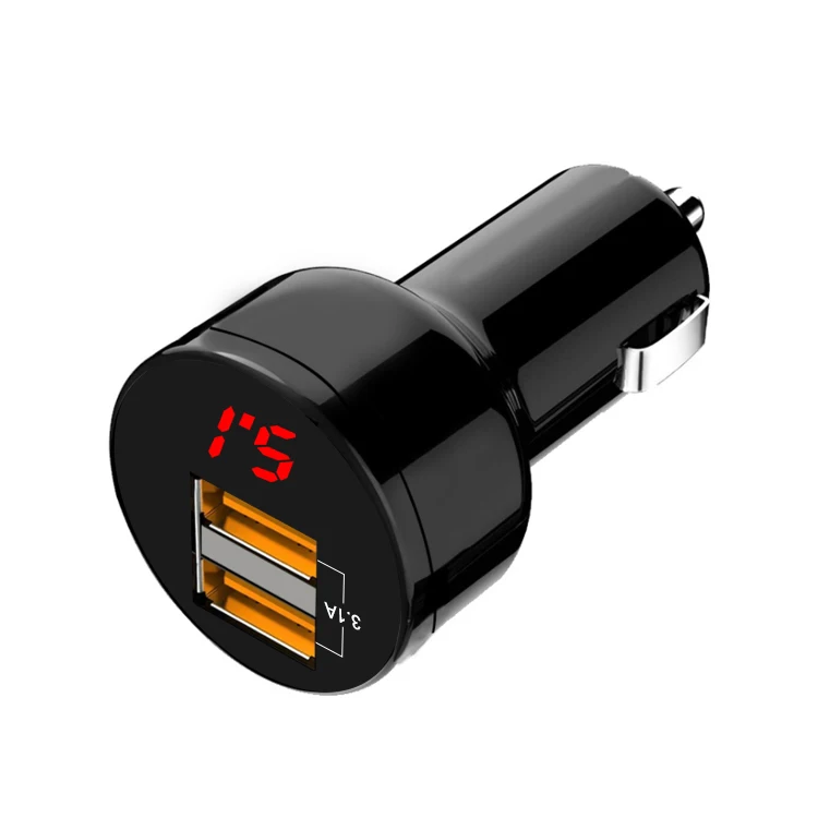  Автомобильное зарядное устройство Usb mp3 плеер с двойным usb-портом и быстрой зарядкой 31