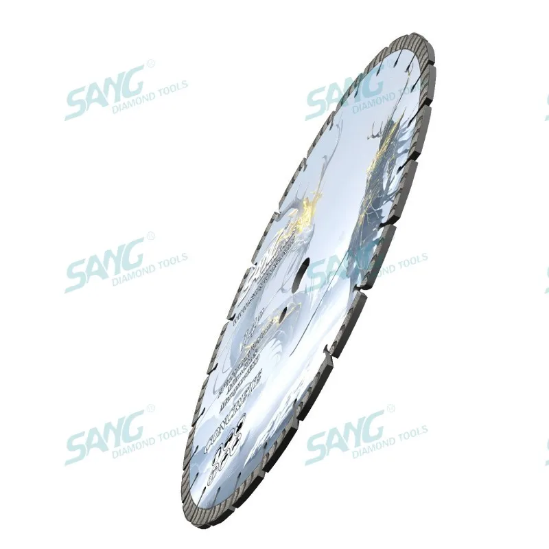 14inch 350mm Laser Welded ARIX Technology Turbo Arrayed Segmented Diamond Cutting Blade For Concrete