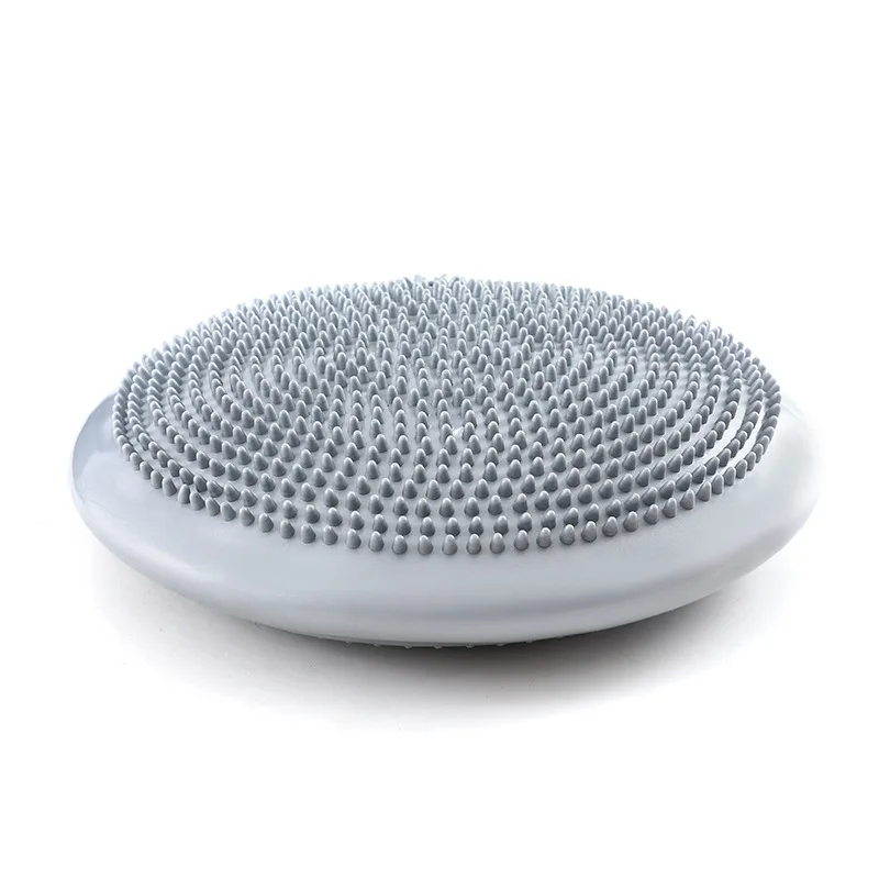 Factory direct sale inflatable fitness massage mat soft balance physiotherapy ball massage ball yoga balance mat half round ball