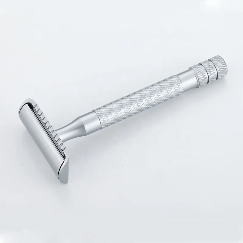 Matte Silver Wet Shaving eco friendly enviroment protect face razors safty razor