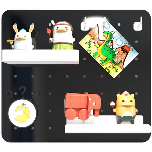 POP Display Stand Garage Hardware Wall Tool Display Metal Pegboard Hook Peg Board