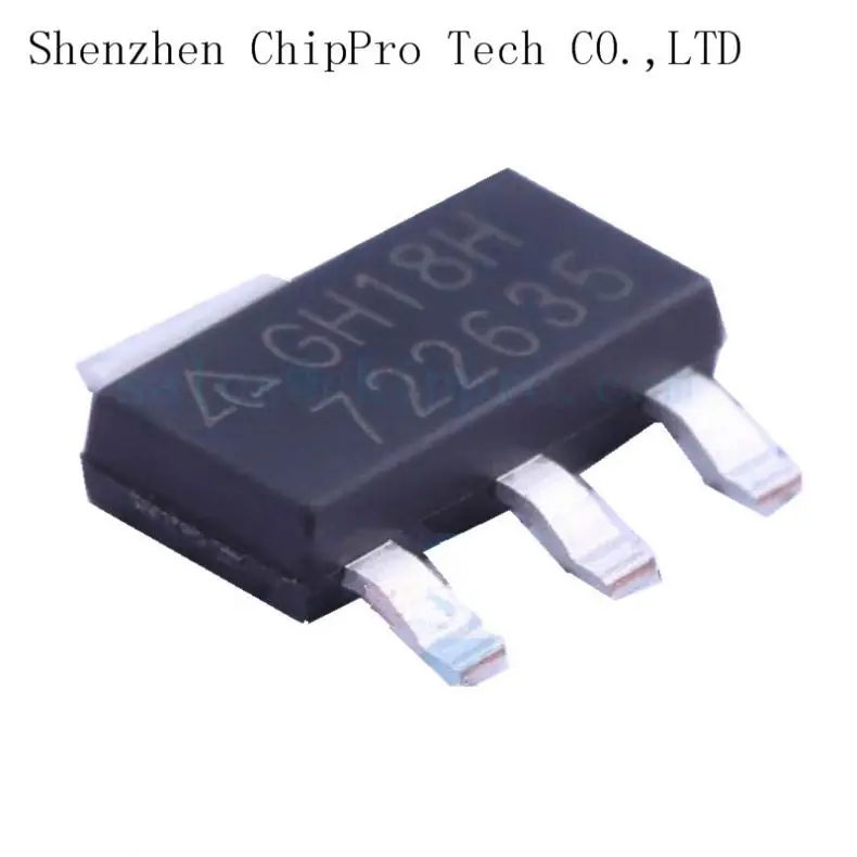 AZ1117EH-5.0TRG1 Package:SOT-223 Original supply linear regulator
