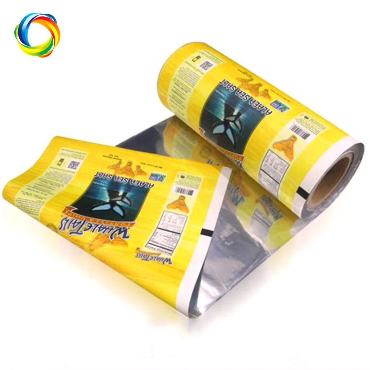 Custom Print Flexible Food Packaging Roll Stock Film Stickpack For Potato Chips Printing Laminated Plastic Snack Packaging Film