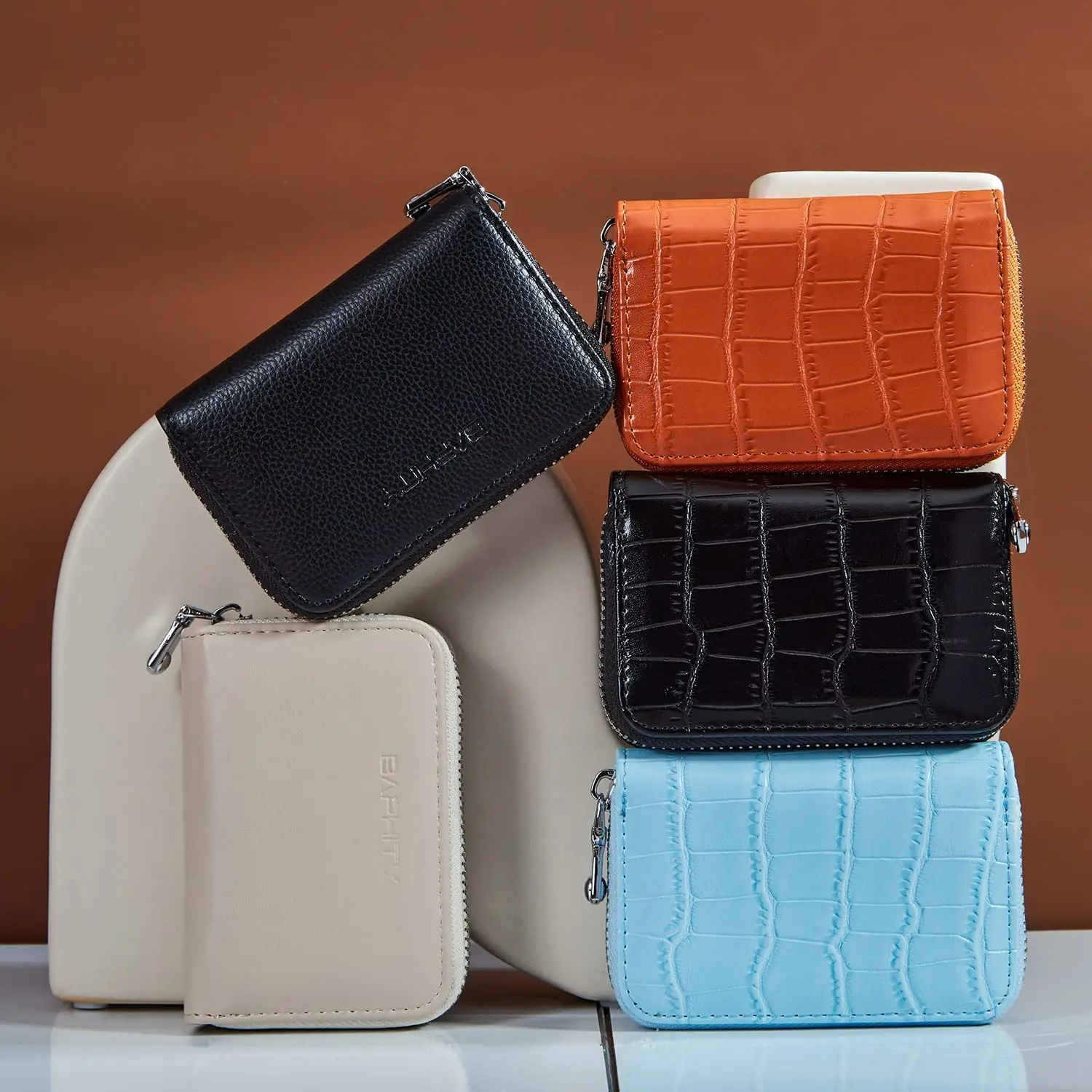 Wholesale  RFID Blocking CREDIT CARD HOLDER with custom logo