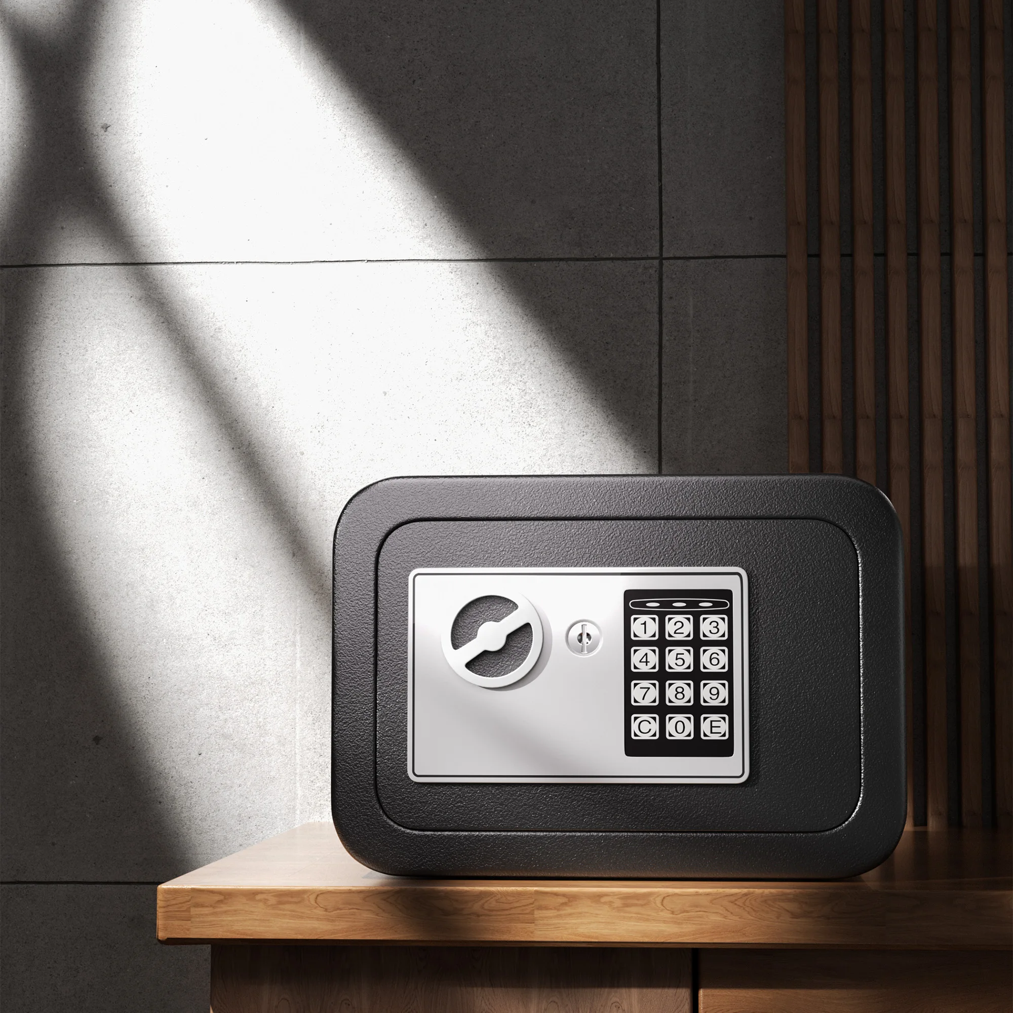 Small Electronic Mini Deposit Key Office Home Time Lock/Locker Digital Money Deposit Safety Kids Mini Safe Box