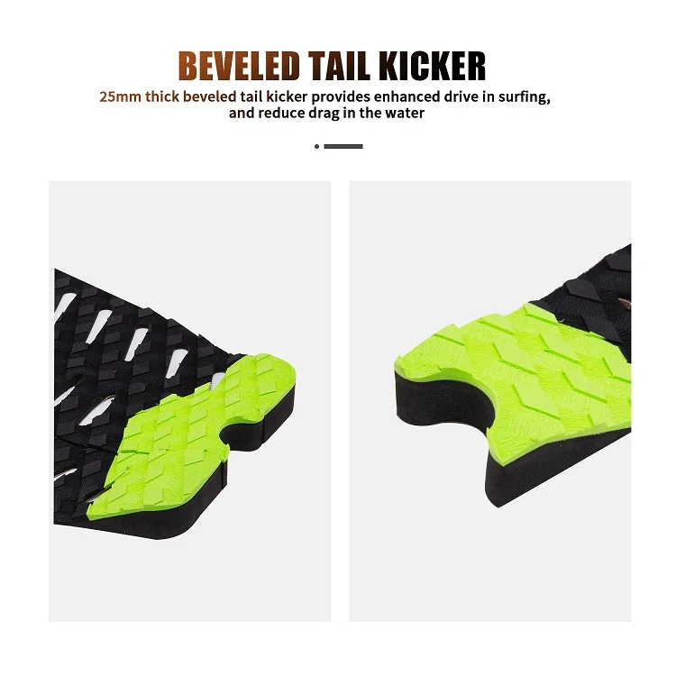 Woowave Customized EVA Foam Surfing Surfboard Traction Pad 3m Surfboard Deck Knee Pads