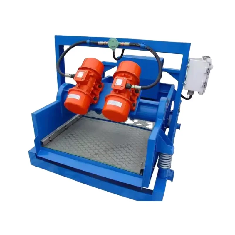 Oil Drilling Solids Control Equipment Mud Shale Shaker Straight Type Mud Shaker Screen