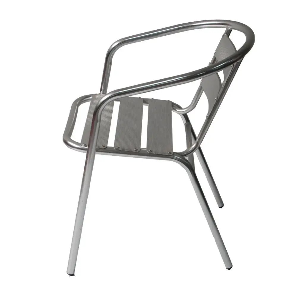 
Professional Iron For Balcony Modern Garden Wedding Aluminium Outdoor Chair 