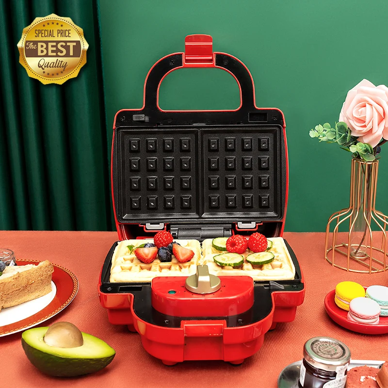 Hot Sale Professional High Quality Breakfast Sandwich Makers 4 Slices Maker 3 in1 China