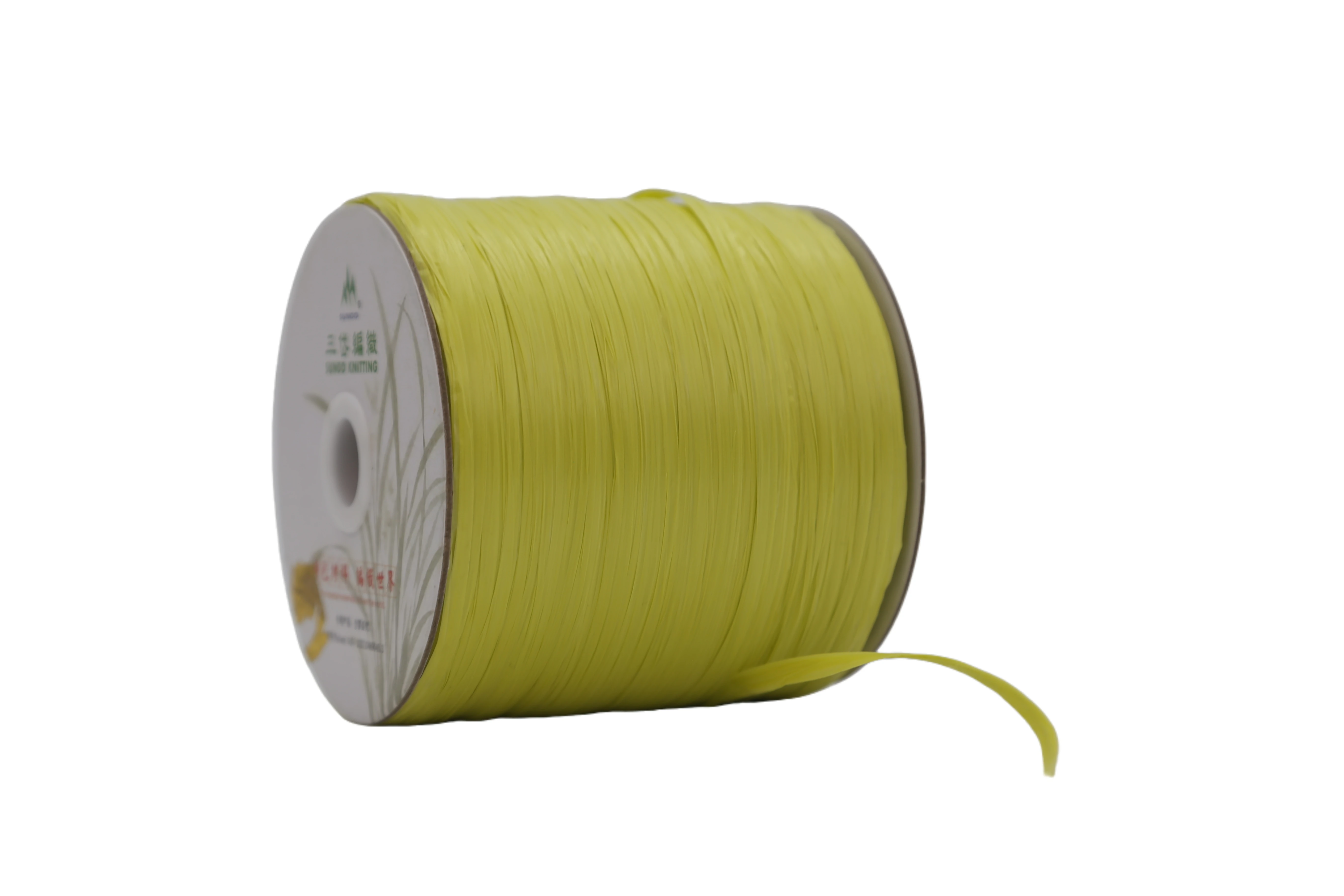 crochet viscose polypropylene natural environmentally friendly rope pp raffia yarn for crochet handbags