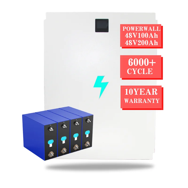 Solar Energy 5kWh 10kWh 15kWh Lithium ion Battery Powerwall 48V 100Ah 200Ah LifePO4 Rechargeable Energy Storage Battery Pack