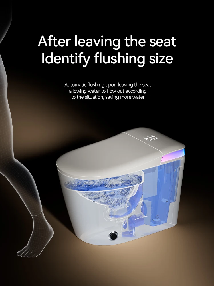 New Arrival Porcelain Automatic Toto Smart Toilet Heated Toilet Seat Cover Ceramic Intelligence Toilet for Home