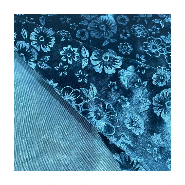 Hometextile micro velboa fabric korean embossed 100% polyester plush holland velvet fabric for home upholstery curtain