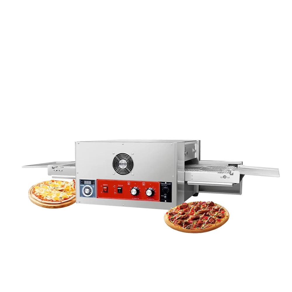 Промышленная конвейерная печь для выпечки пиццы и хлебобулочных изделий 12/18/32 дюйма коммерческих предприятий ресторанов кухонь