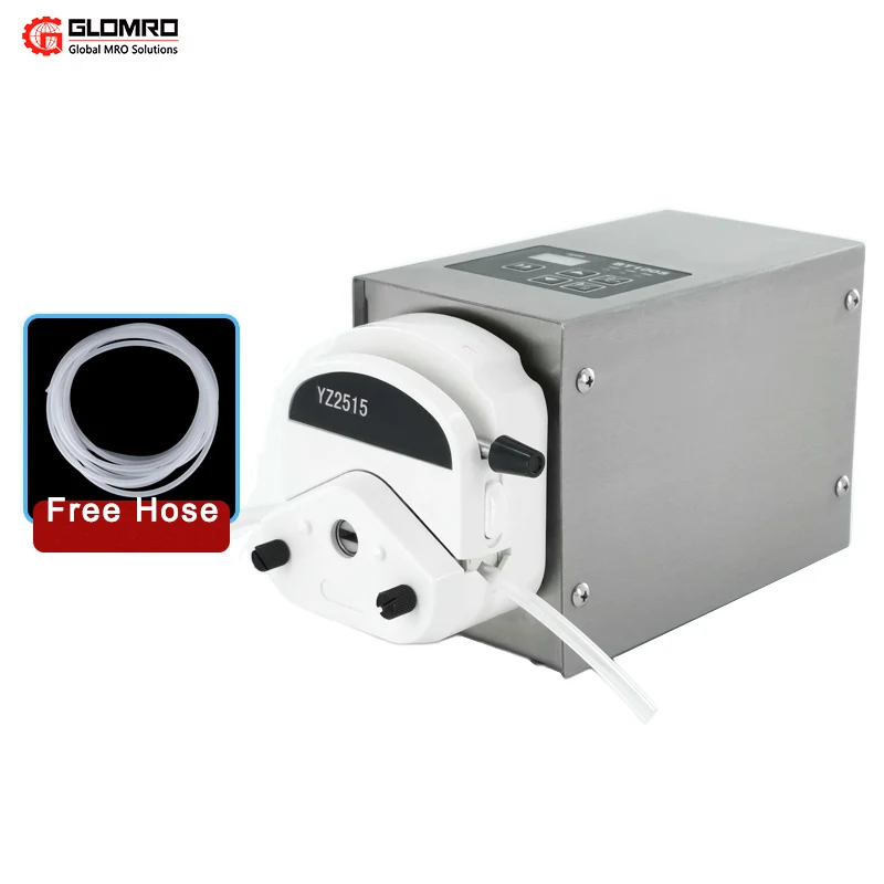 Multi-channel peristaltic pump laboratory perfusion chromatography filtration small pulsating hose injection constant flow