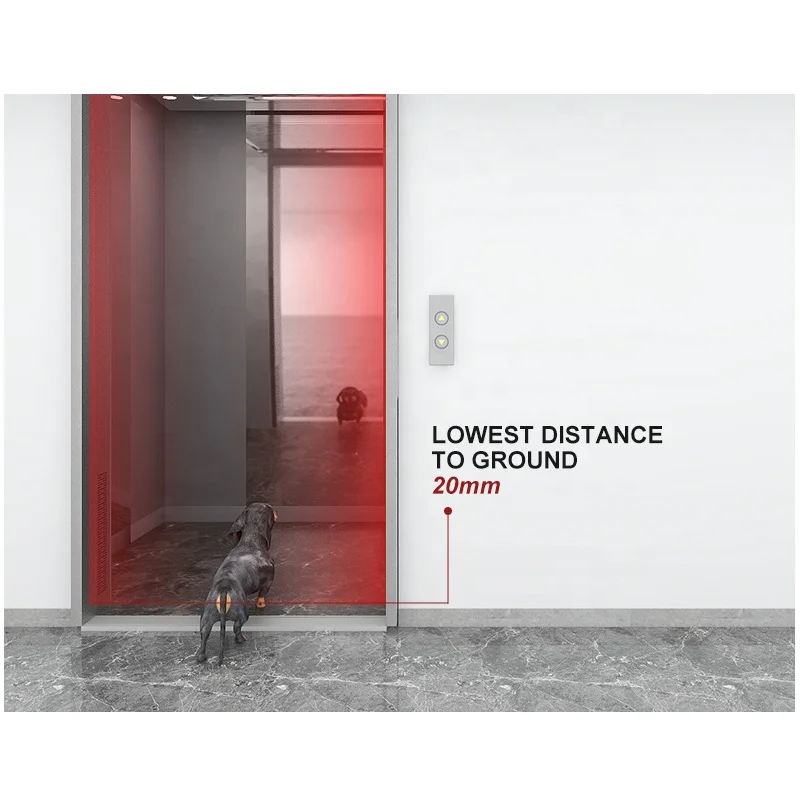 Yoursensor (YS180) Basic Type AC/DC 12-36V Modern Design Elevator Door Sensor 154 Beam Lift Parts