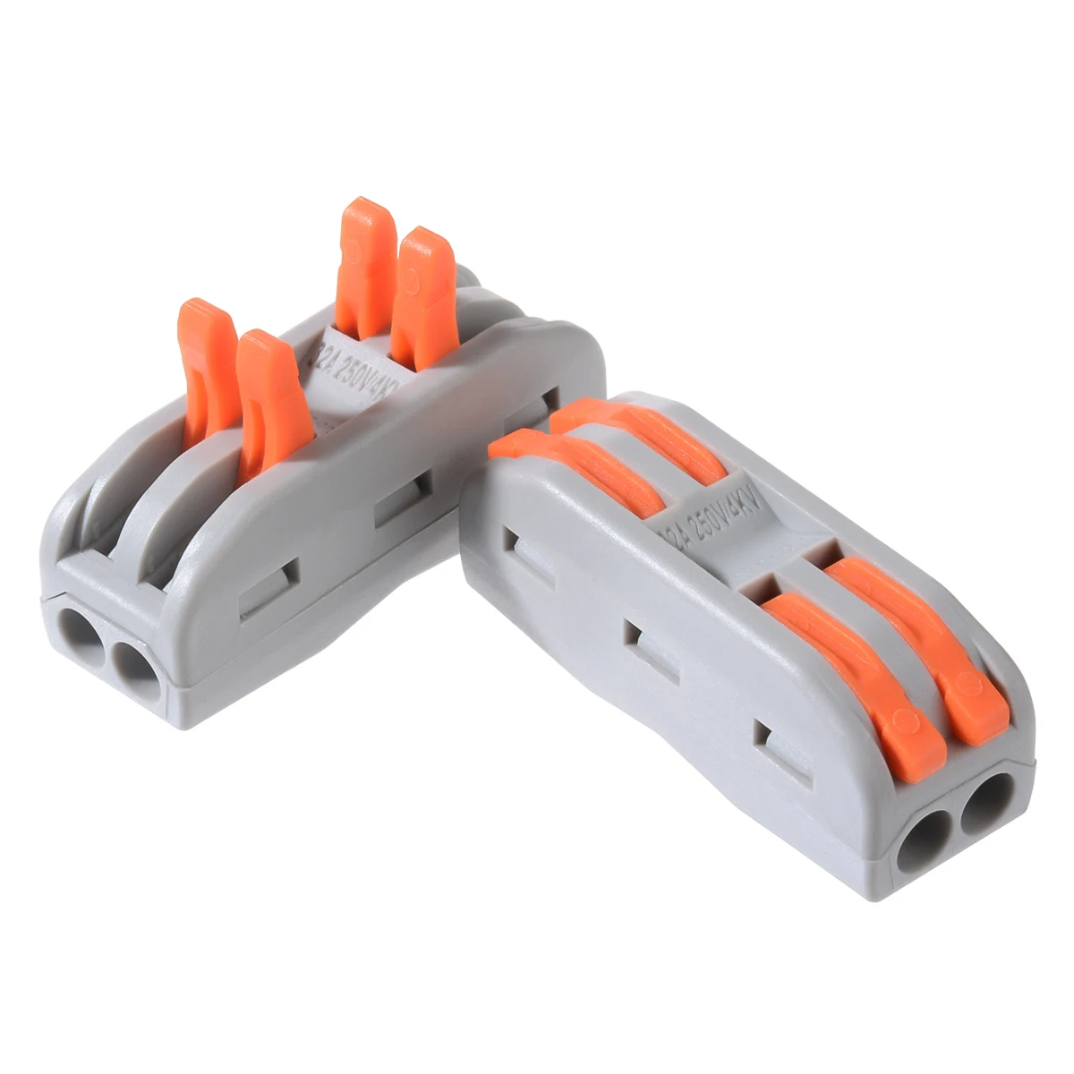 China Quick Wire Connector Terminal Block quick wiring connector Spring Wire Quick Connector Bilateral type Terminal block