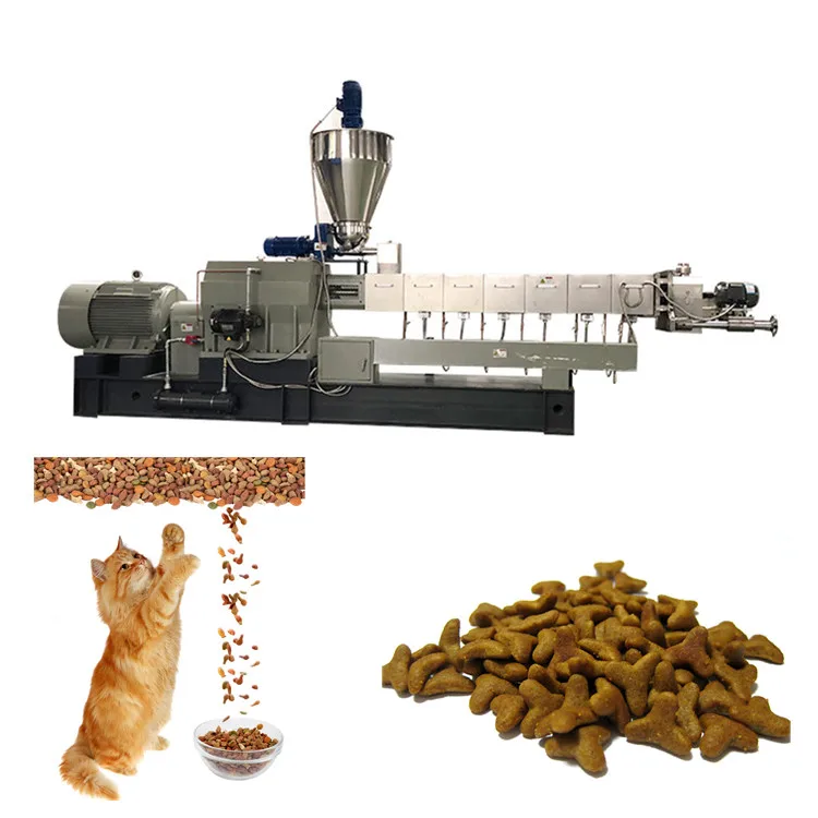 Industrial Fully Automatic Pet Food Processing Machines