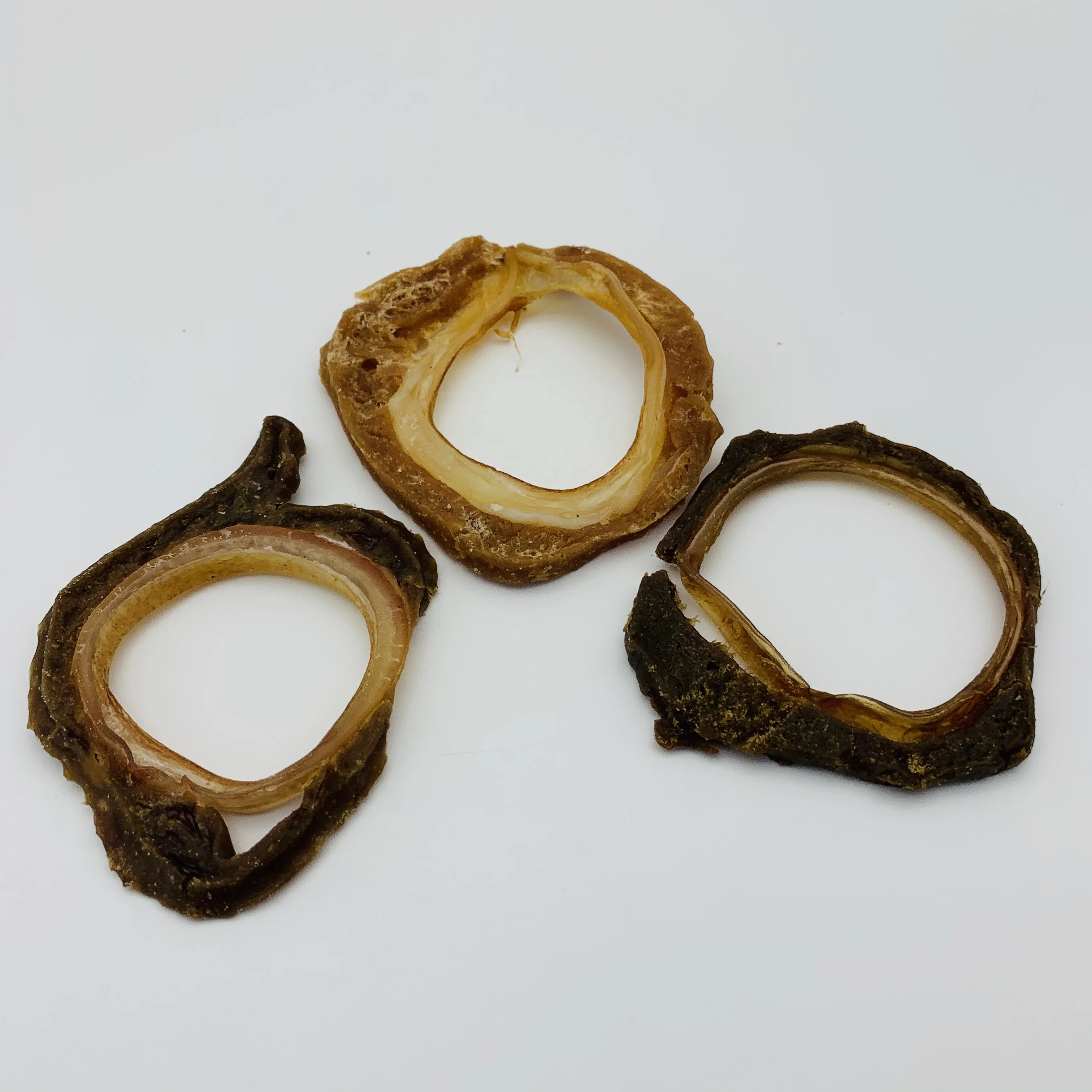 
100% natural premium chew dog treats dried beef trachea for pets high protein treats for dogs tranchees de boeuf 