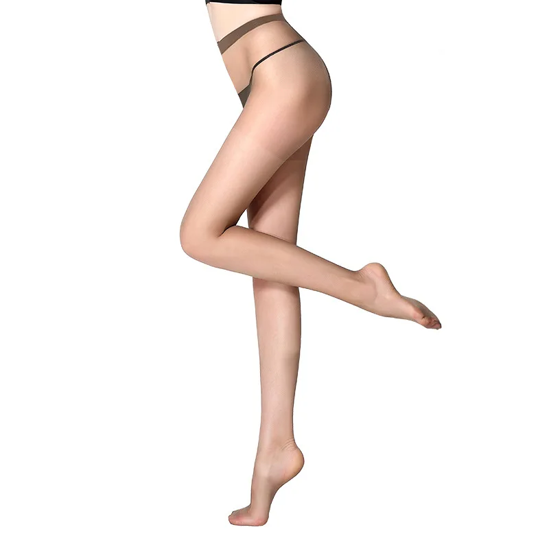 Fashion breathable 15D thin tights anti-snagging high waist pantyhose