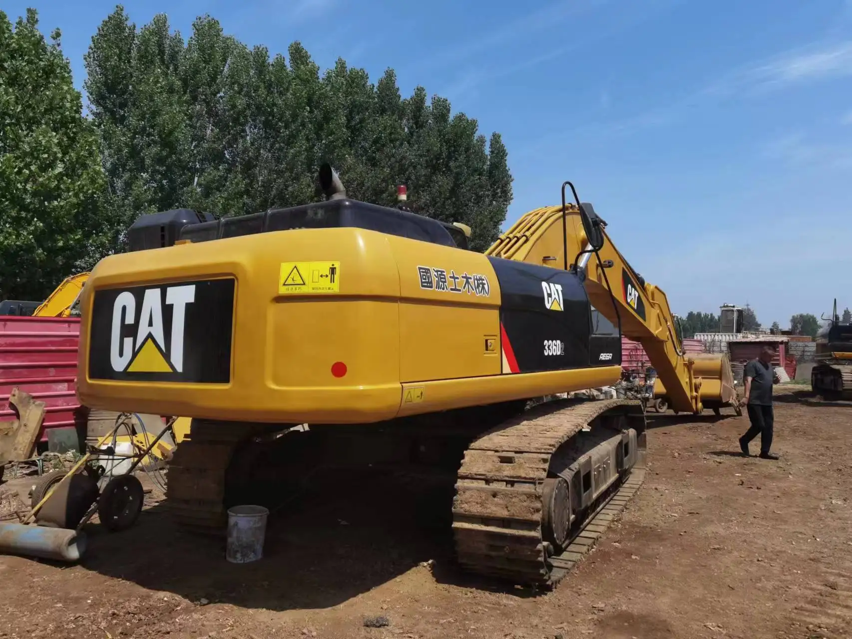 Горячая Распродажа известный бренд б/у гидравлический экскаватор CAT 336D2/320D/325D хорошее рабочее