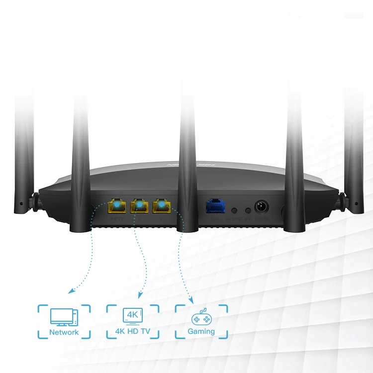 More efficient transmission speed AC2100 Home wireless wifi router dual band 1200Mbps network Wifi Router