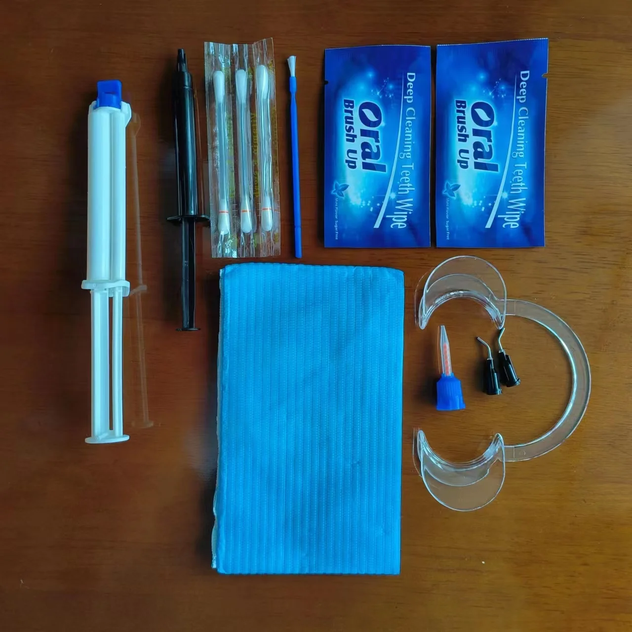 One Patient Per Foil Bag Professional 44% Hydrogen Peroxide Teeth Bleaching Gel Kit 10 Minutes Instant Whitening Gel