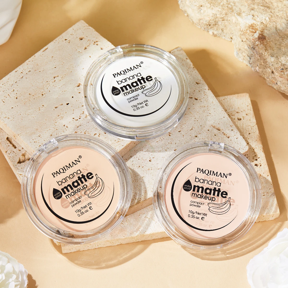 Mineral loose Toner Pigment 3 colors Face Matt Long Lasting Setting Powder waterproof  Private Label Loose Powder