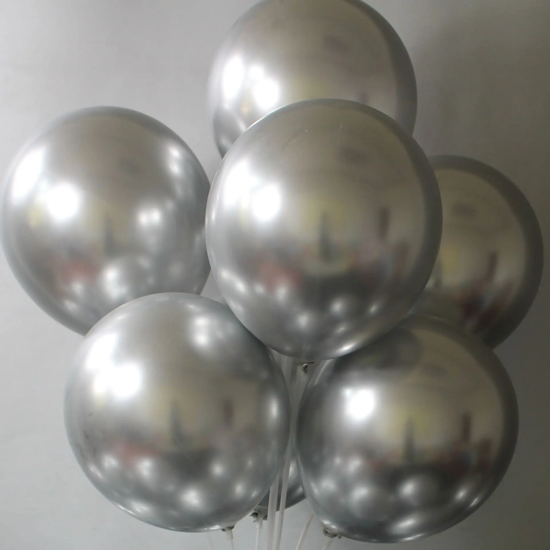 Globos manufacturers wholesale suppliers 100pcs latex helium balon 5/10/12/18 inch Chrome metal party balloons ecuador balloon
