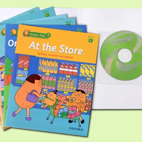 Оксфорд маленький картофель 12 томов Патато Pals английская просветительная книжка с картинками