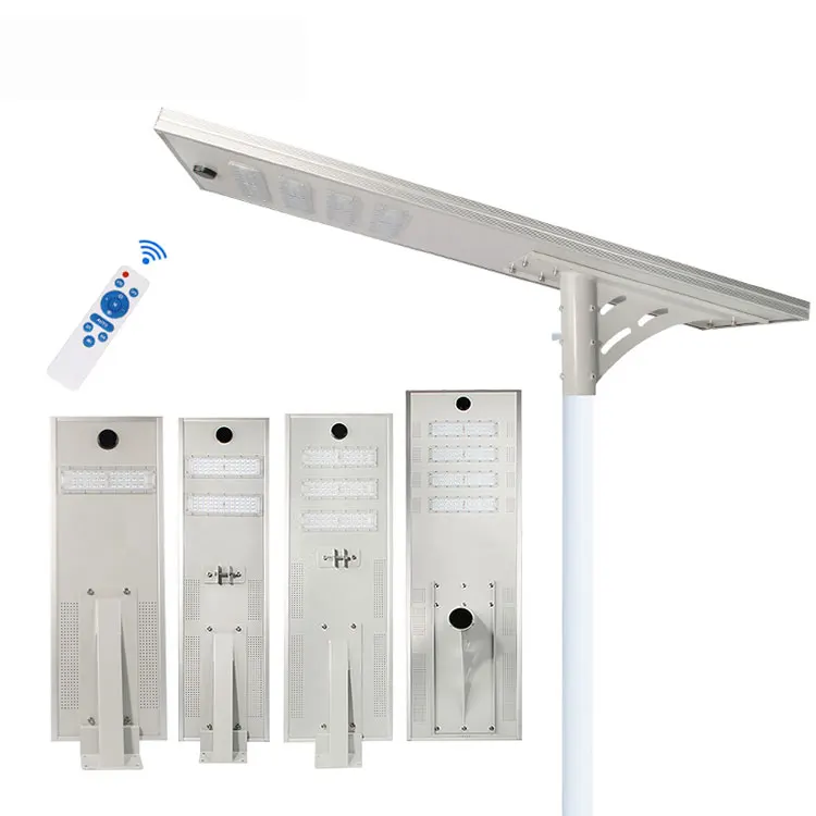 Высоколюминесцентный все в одном умный корпус наружный Встроенный солнечный источник питания светодиодный уличный фонарь прайс-лист