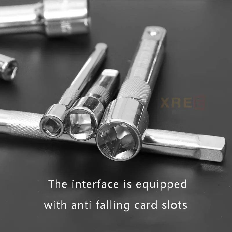 Удлинитель 1/2 Трещоточный ключ инструмент 3/8 большой средний и маленький удлинитель 1/4 короткий