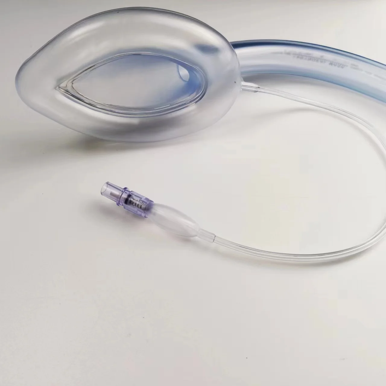 PVC silicone surgical Disposable Reinforced Laryngeal mask with soft cuff Disposable Medical Silicone standard flexible