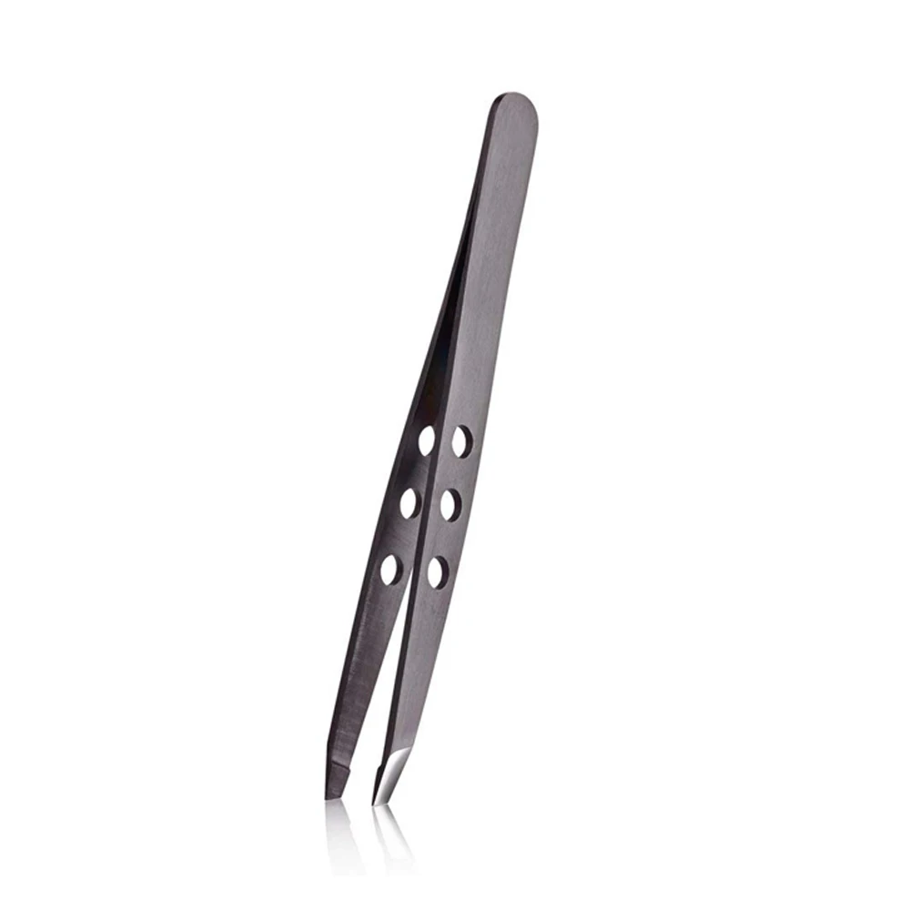 Basics Tweezer Set for Eyebrows Chin Hair Splinters and Ingrown Hairs Tweezers for Facial Hair Removal 2023