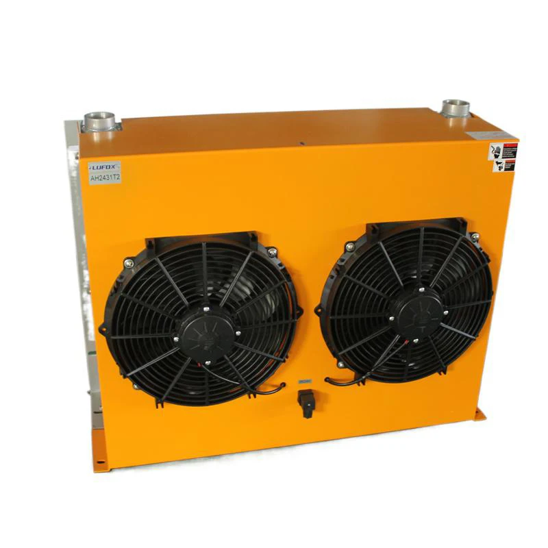 AH2431T-CA Heat Exchanger Cooling Fan Filter Cover Air Cooled Hydraulic Oil Radiator