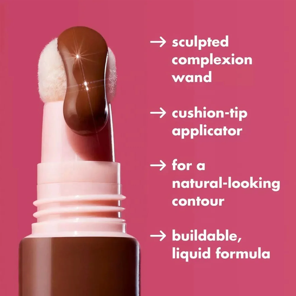 New Soft Tube Best High Pigment Liquid Contour Beauty Wand Highlighter Wholesale Custom Logo Face Makeup Shimmer Liquid Blush