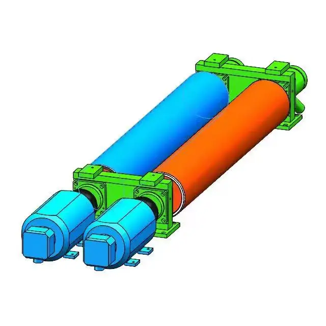 Twin roller assembly Environmental protection dust removal equipment Dusting drum non-standard equipments