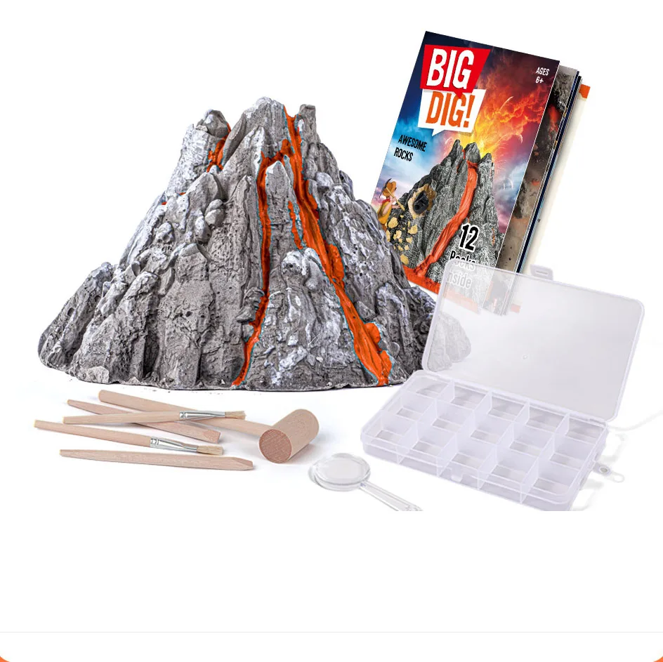 Hoye Crafts Dig Up Gem Game Creative Gemstone Archaeology Dig Toy Funny Gem Digging Toy New Toy 2023 Kids