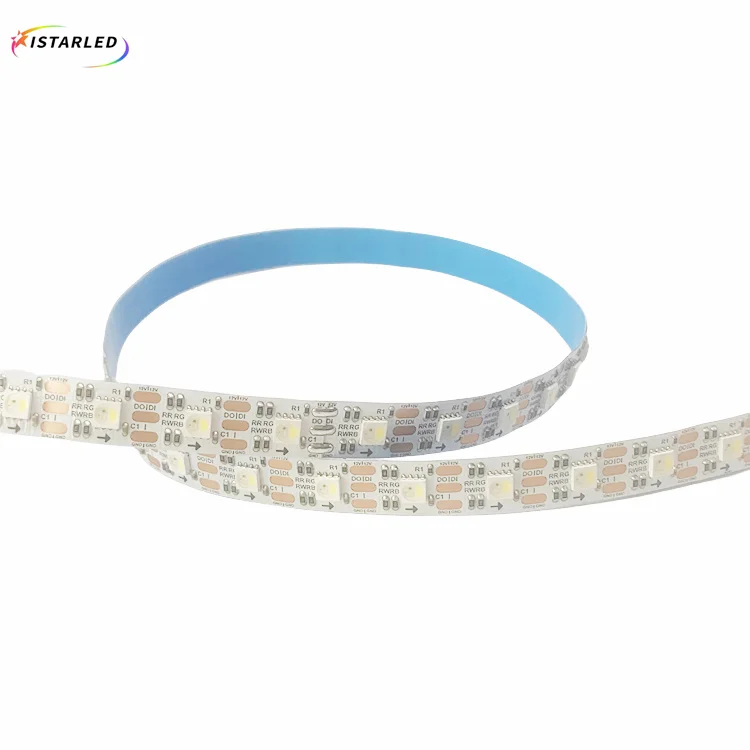 12V DC addressable sk6812 rgbw 8 feet 60led smd5050 rgbw 60 pixels individually flexible ktv nightclub led strip