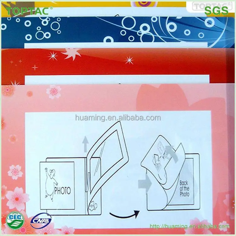 500 Pieces Autocollant Adhesive Photo Double Face Photo Stickers