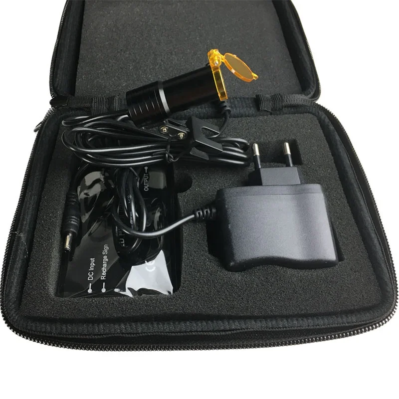 Medical equipment dental surgical loupes / Magnifying glasses LED light magnifier 2.5X 3.5X