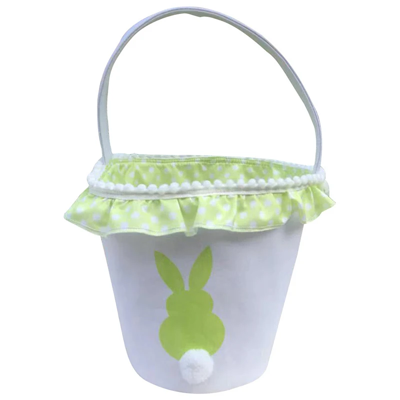 Walcold Easter 2022 For New Amazon Canvas Bag Diy Rabbit Ears Decoration Gift Bunny Bag Easter Bucket Of Easter Basket