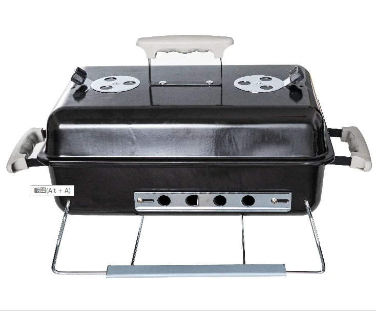 new  barbecue grill portable charcoal BBQ grill outdoor camping barbecue enjoy fun with family easy clean with foldable leg