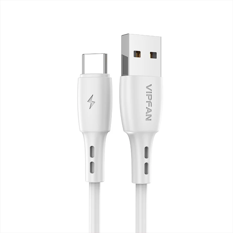 Низкая цена, Аксессуары для мобильных устройств, ПВХ, 1 м, белый usb c кабель, кабель для зарядки, c-образный провод, кабель для зарядки и передачи данных