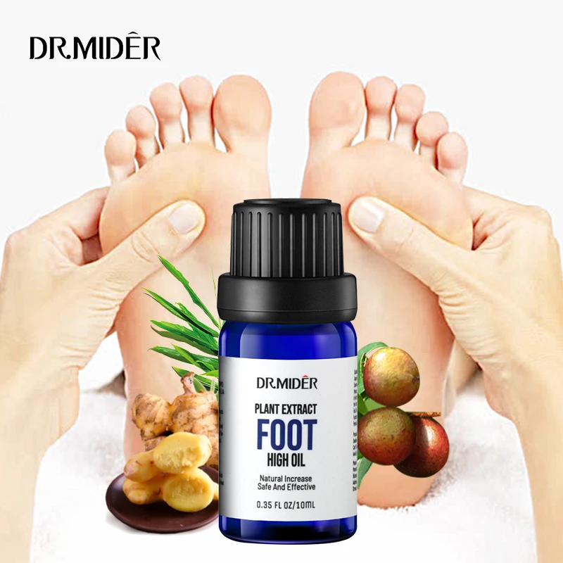 Free Sample Customize label Skin Safe Essential Oil Herbal Extract Foot Massage Grow Taller Height Increase Growth Oil
