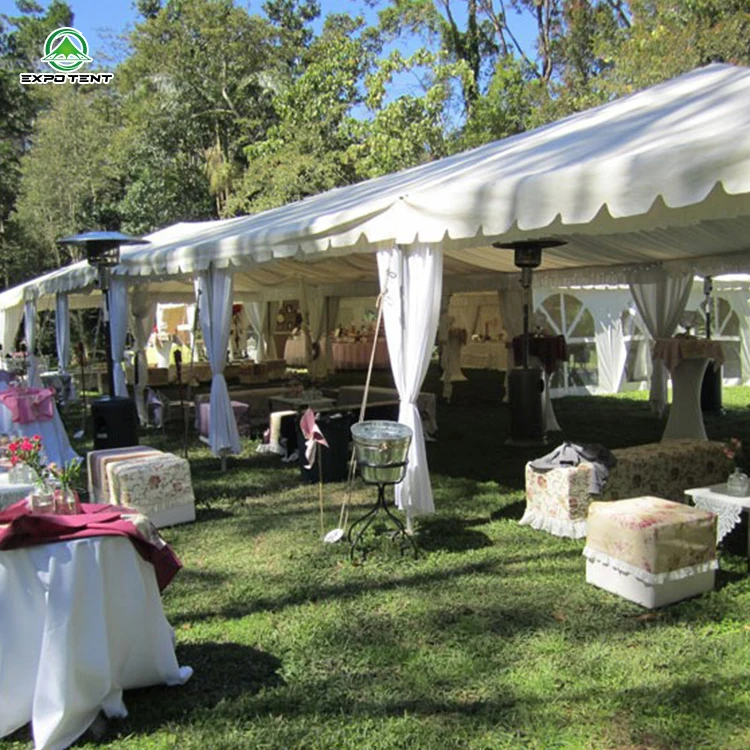 White  Large Aluminum Frame Waterproof clear tent wedding event party tent for event outdoor for 200 500 people events party