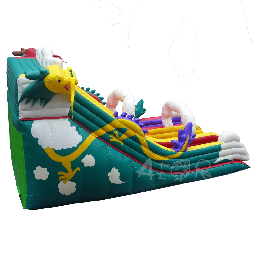  Kids Inflatable Slide Inflable for Fun 2020 Dragon Outdoor Pantone Bag Accessories Customized